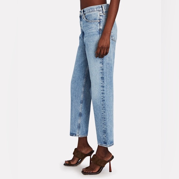 AGOLDE Wyman Low Slung Vintage Straight Jeans Size 28 - Picture 2 of 10